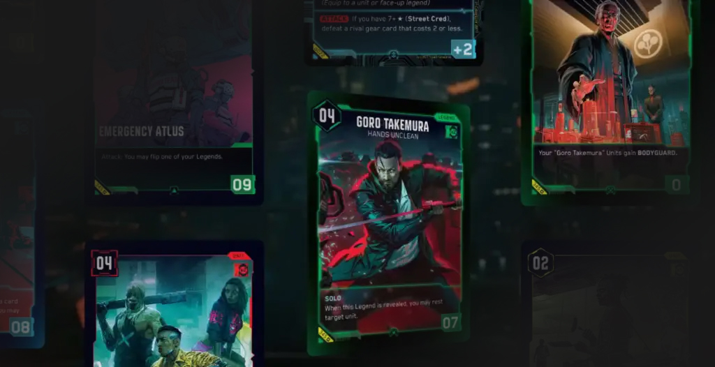 Cyberpunk TCG Background